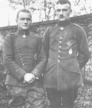 Lothar und Manfred - mit Pour le Merite